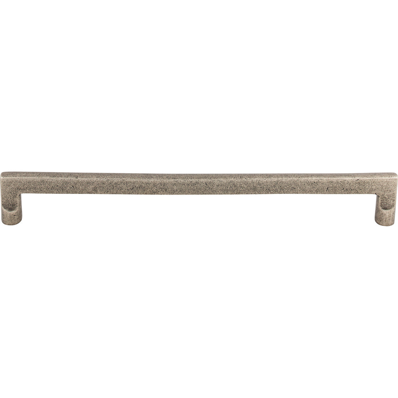 Top Knobs M1375: 12" cc Aspen Flat Sided Appliance Pull - Silicon Bronze Light