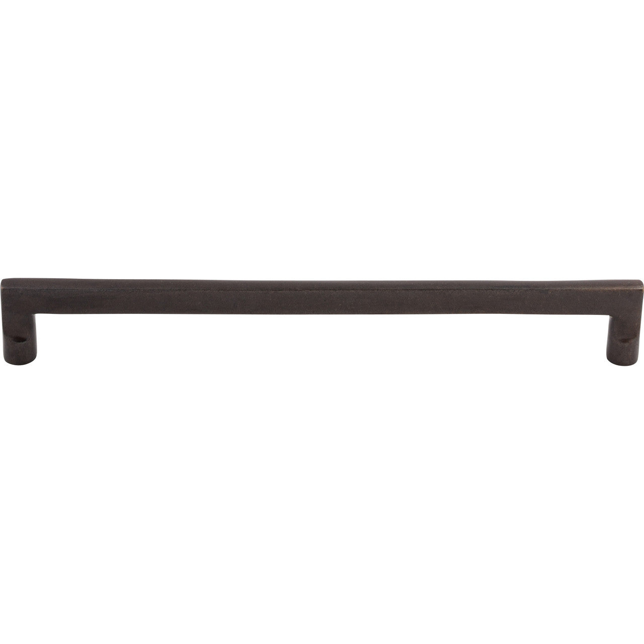 Top Knobs M1377: 12" cc Aspen Flat Sided Appliance Pull - Medium Bronze