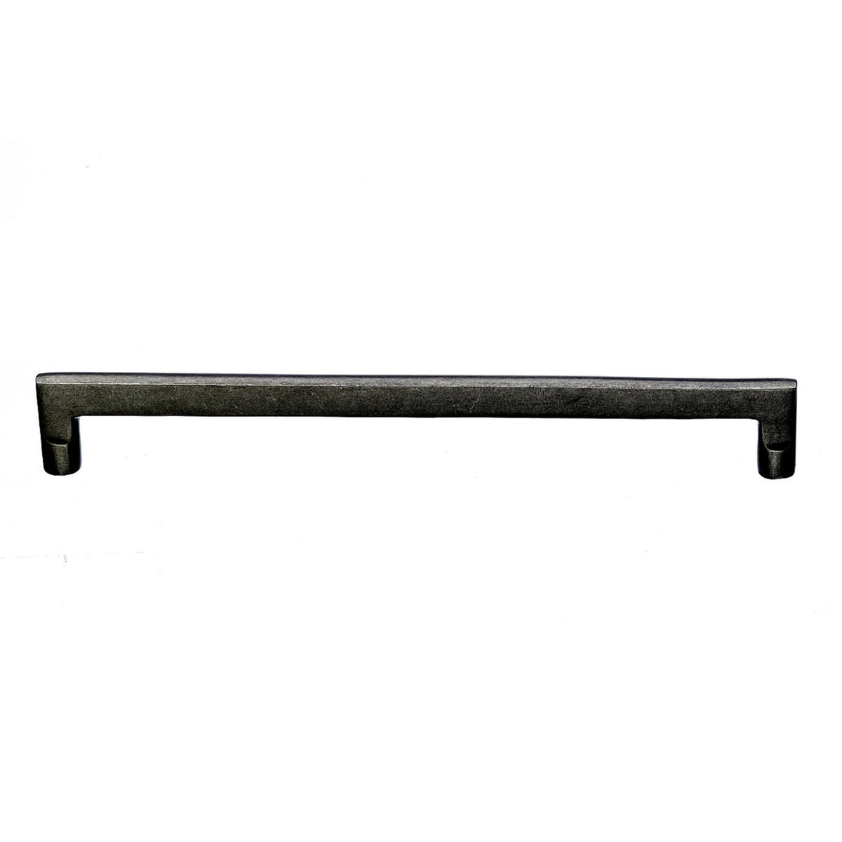 Top Knobs M1380: 18" cc Aspen Flat Sided Appliance Pull - Silicon Bronze Light