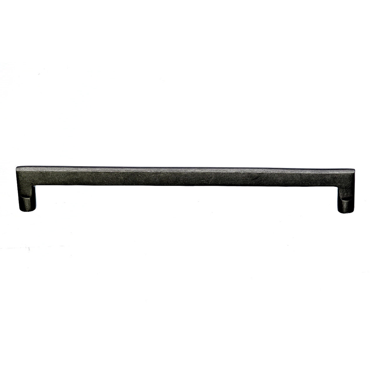 Top Knobs M1380: 18" cc Aspen Flat Sided Appliance Pull - Silicon Bronze Light