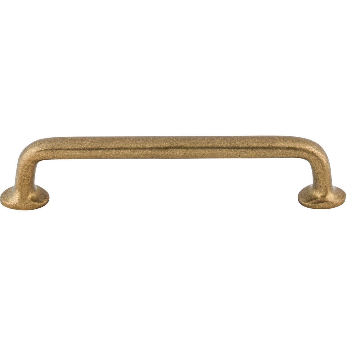 Top Knobs M1391: 6" cc Aspen Round Bar Cabinet Pull - Light Bronze