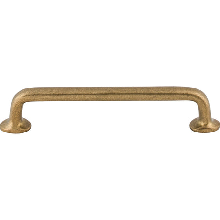 Top Knobs M1391: 6" cc Aspen Round Bar Cabinet Pull - Light Bronze