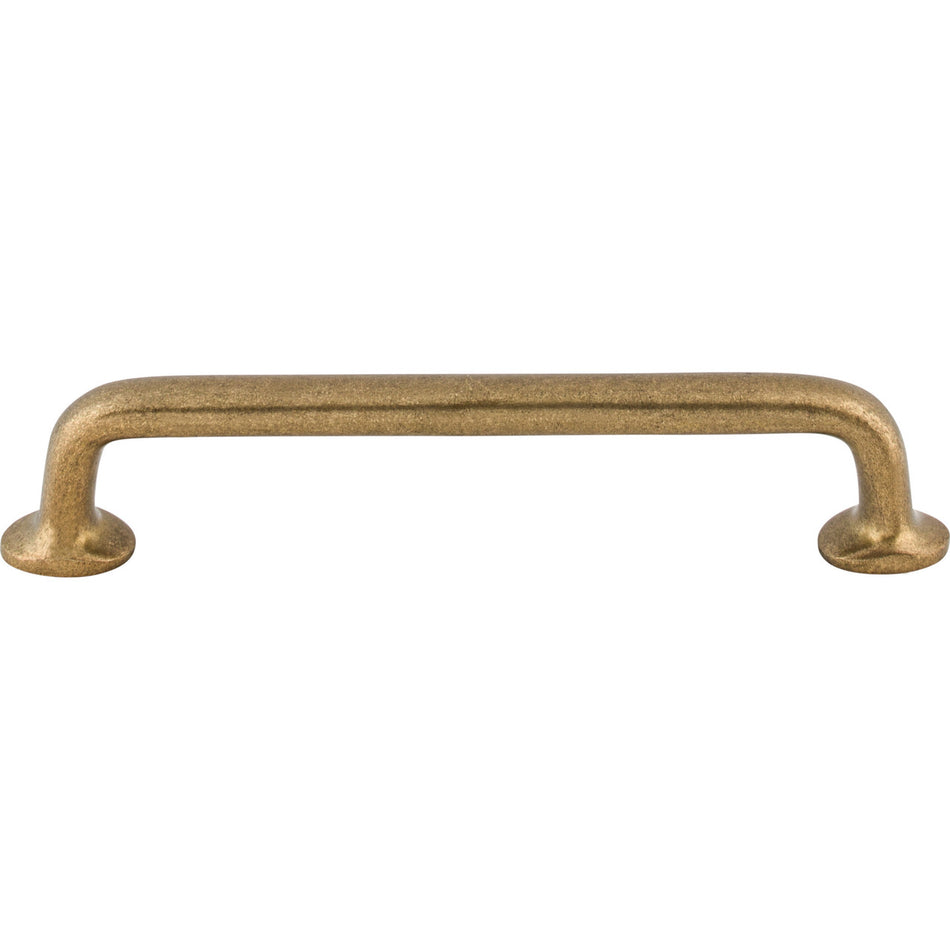 Top Knobs M1391: 6" cc Aspen Round Bar Cabinet Pull - Light Bronze