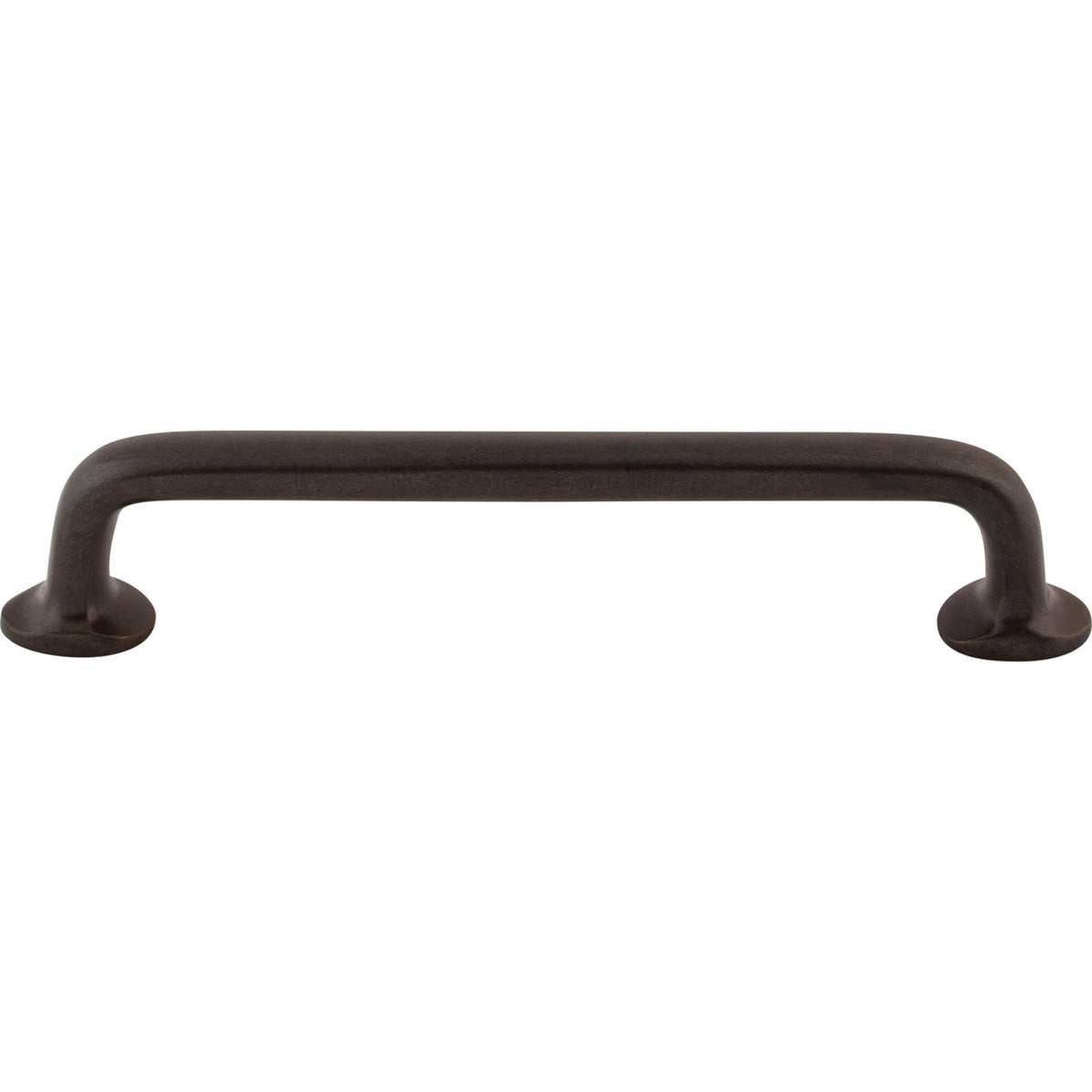 Top Knobs M1392: 6" cc Aspen Round Bar Cabinet Pull - Medium Bronze