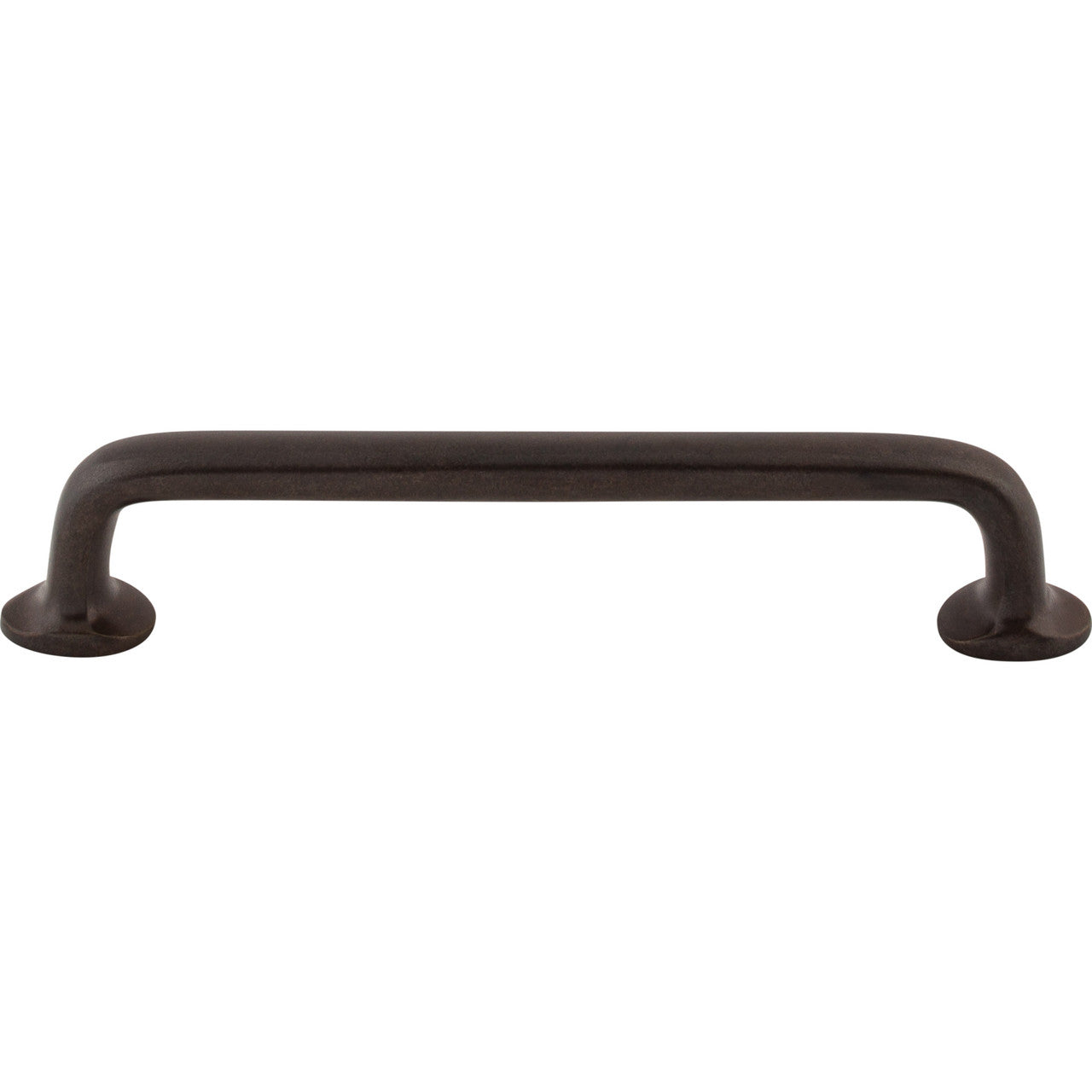 Top Knobs M1392: 6" cc Aspen Round Bar Cabinet Pull - Medium Bronze