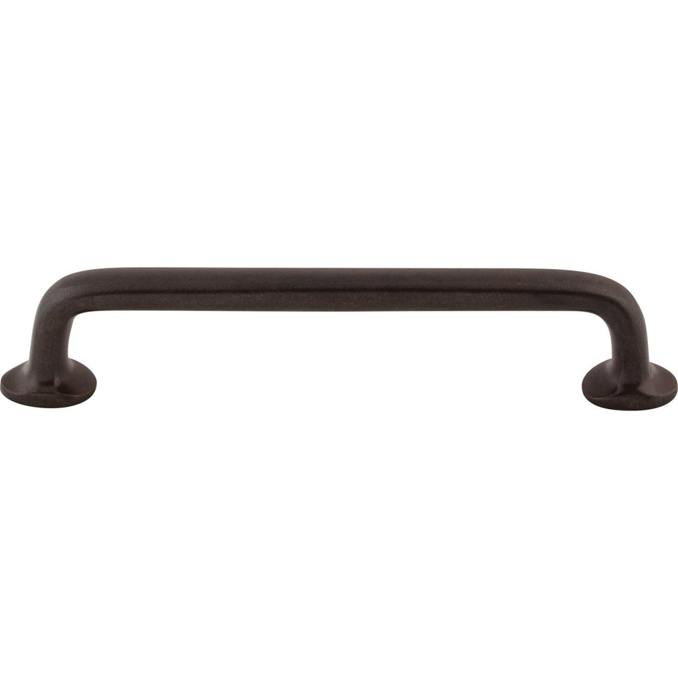 Top Knobs M1392: 6" cc Aspen Round Bar Cabinet Pull - Medium Bronze