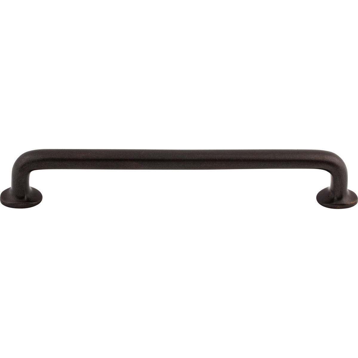 Top Knobs M1397: 9" cc Aspen Round Bar Cabinet Pull - Medium Bronze