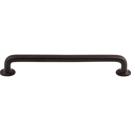 Top Knobs M1397: 9" cc Aspen Round Bar Cabinet Pull - Medium Bronze