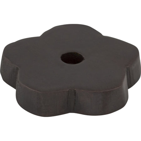 Top Knobs M1427: Aspen Flower Backplate - Medium Bronze