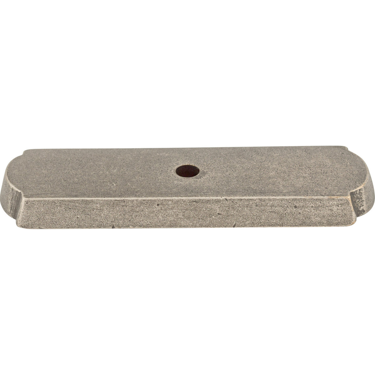 Top Knobs M1430: Aspen Rectangle Backplate - Silicon Bronze Light