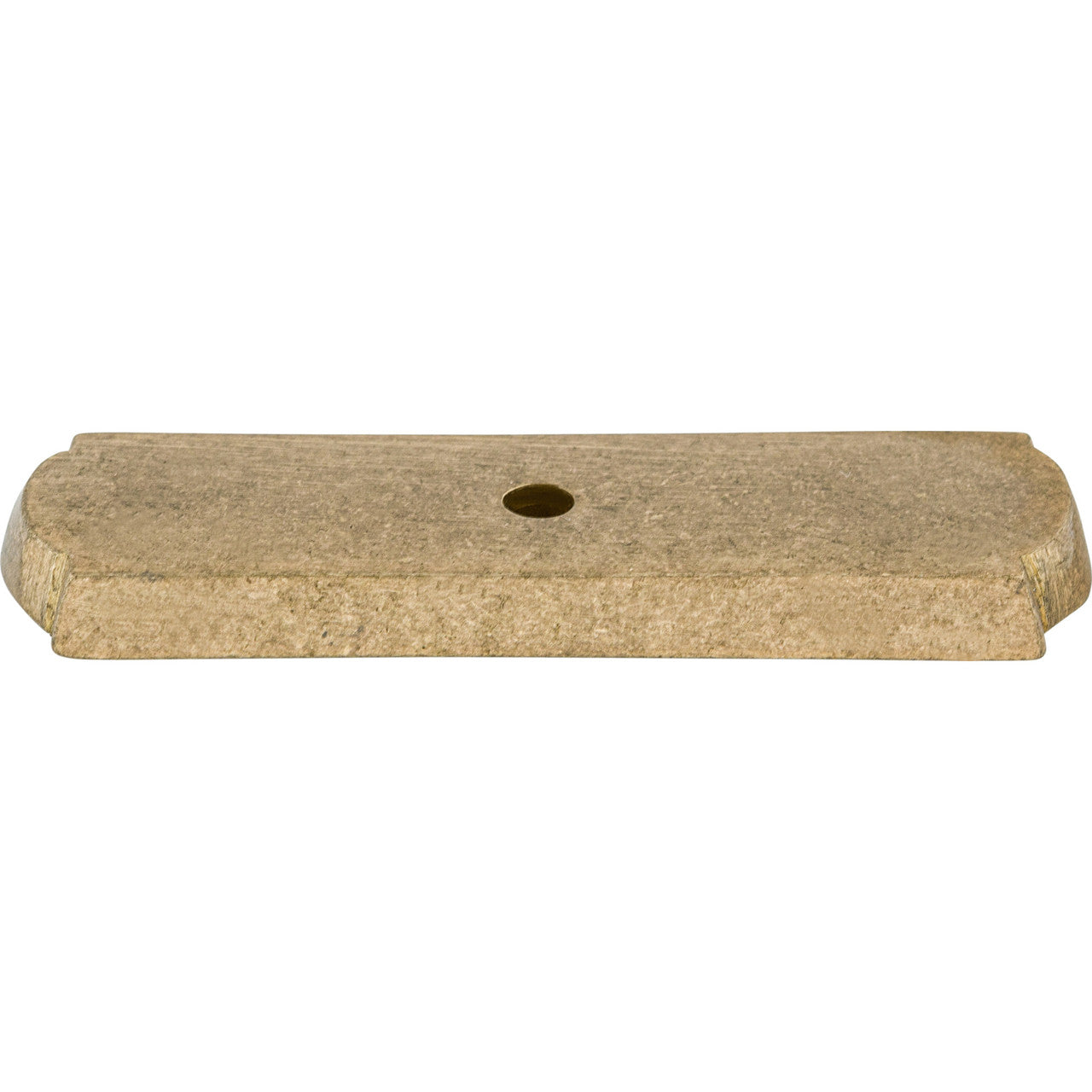 Top Knobs M1431: Aspen Rectangle Backplate - Light Bronze