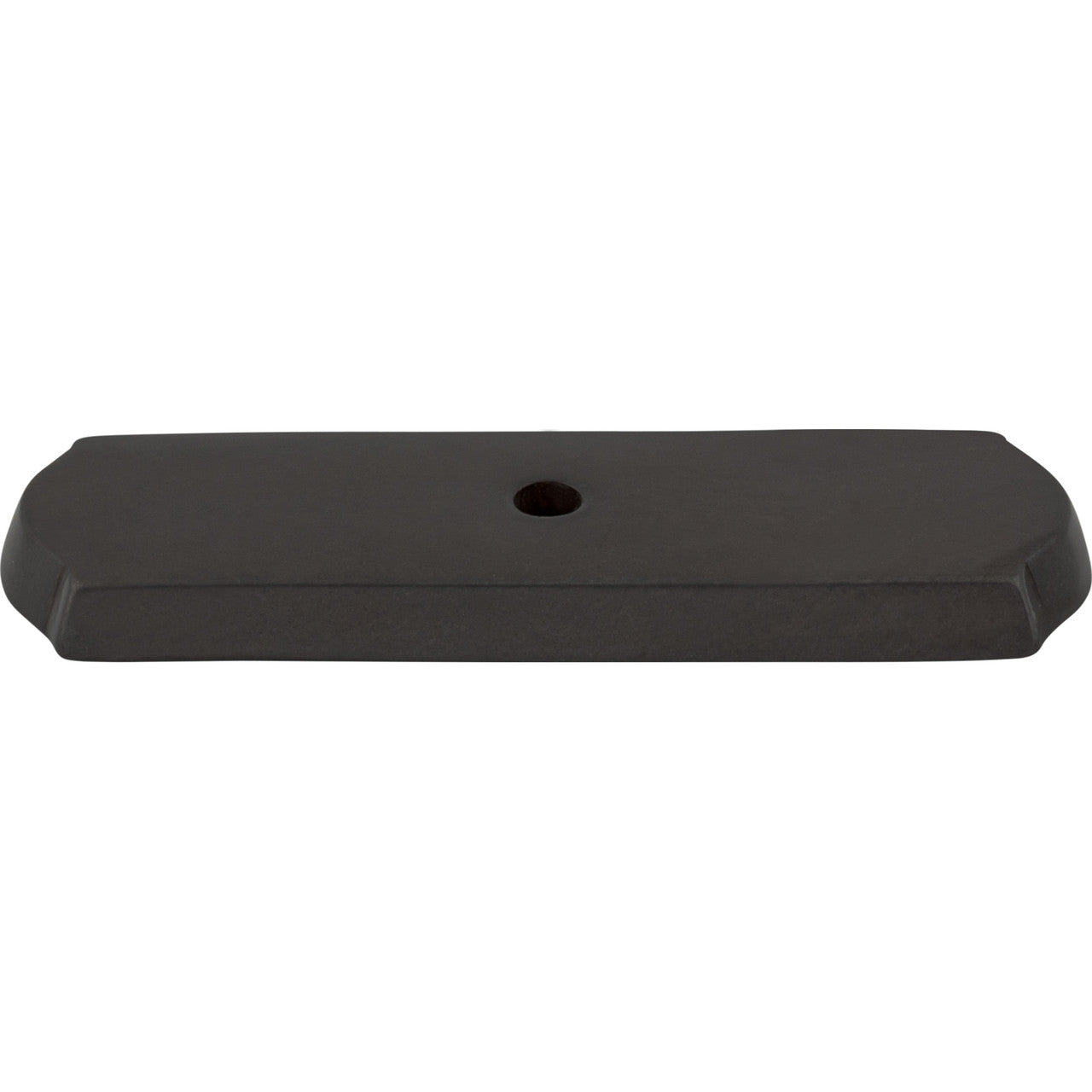 Top Knobs M1432: Aspen Rectangle Backplate - Medium Bronze