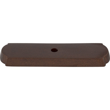 Top Knobs M1433: Aspen Rectangle Backplate - Mahogany Bronze