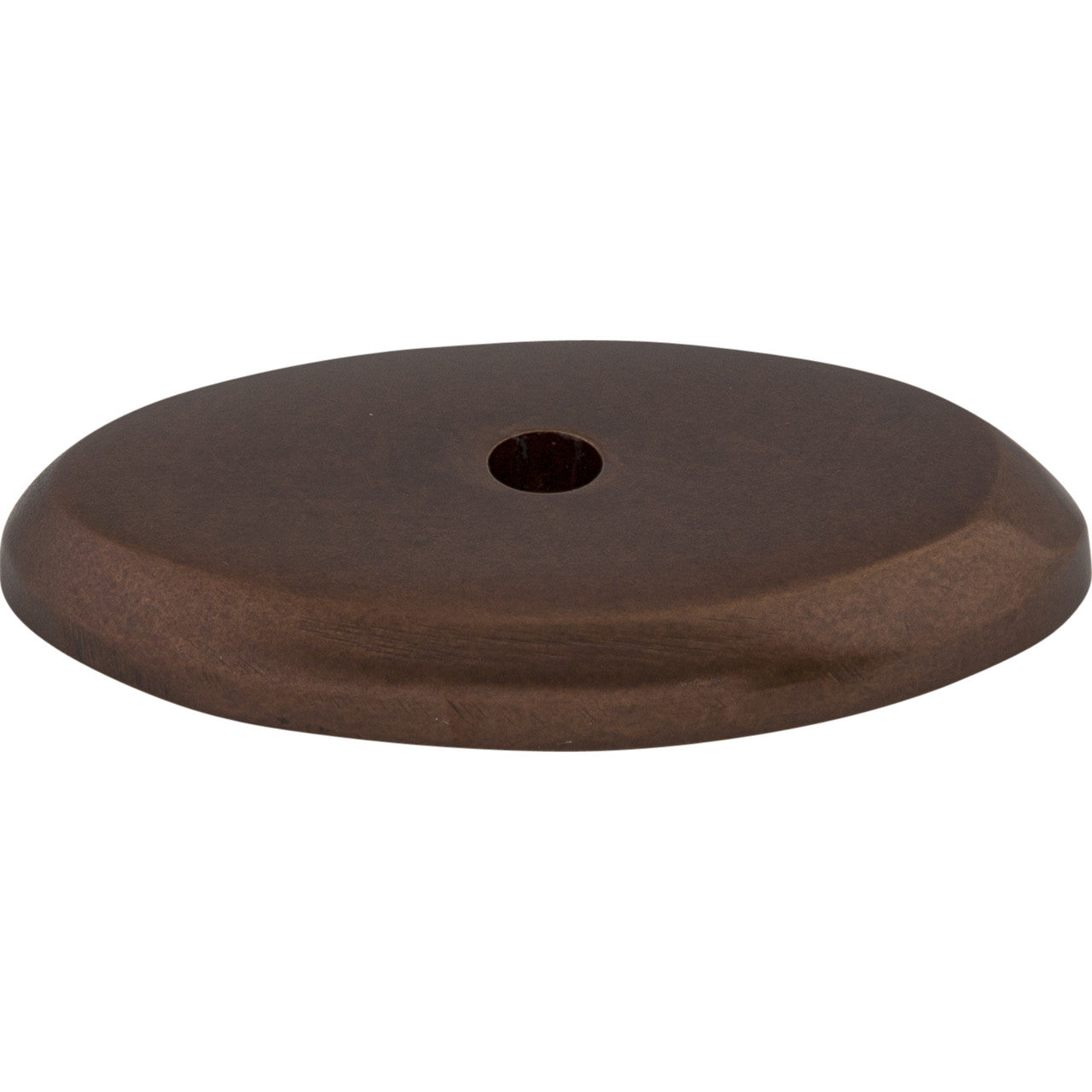 Top Knobs M1438: Aspen Oval Backplate - Mahogany Bronze