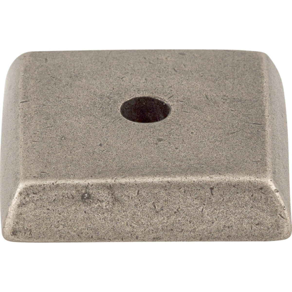 Top Knobs M1445: Aspen Square Backplate - Silicon Bronze Light
