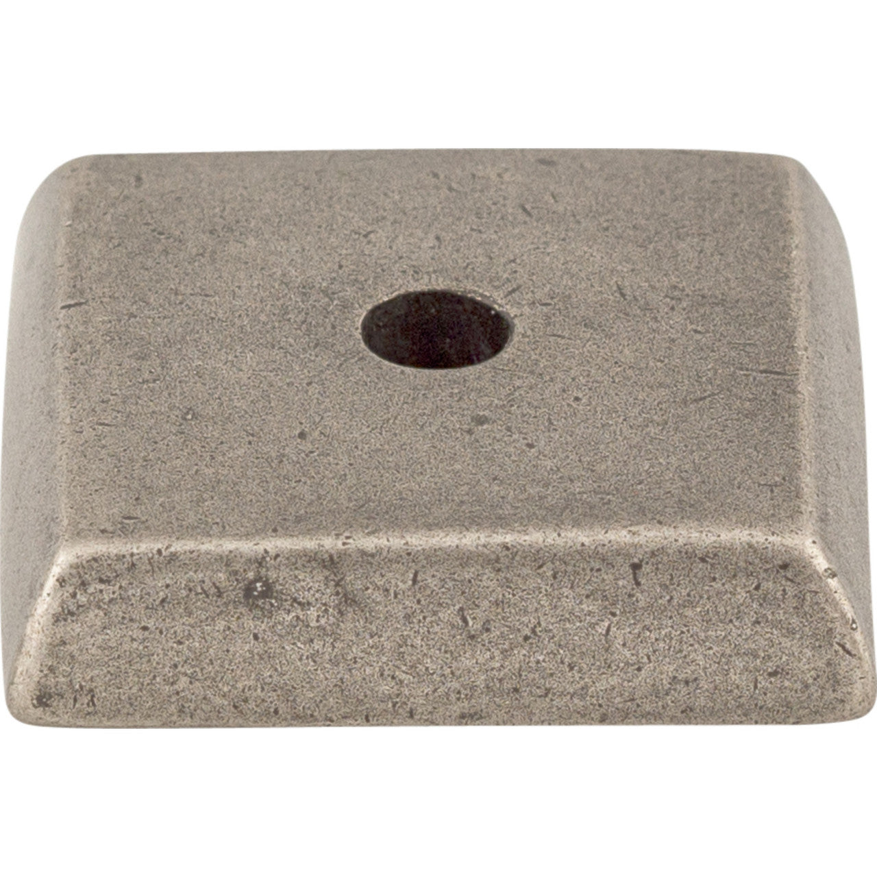 Top Knobs M1445: Aspen Square Backplate - Silicon Bronze Light