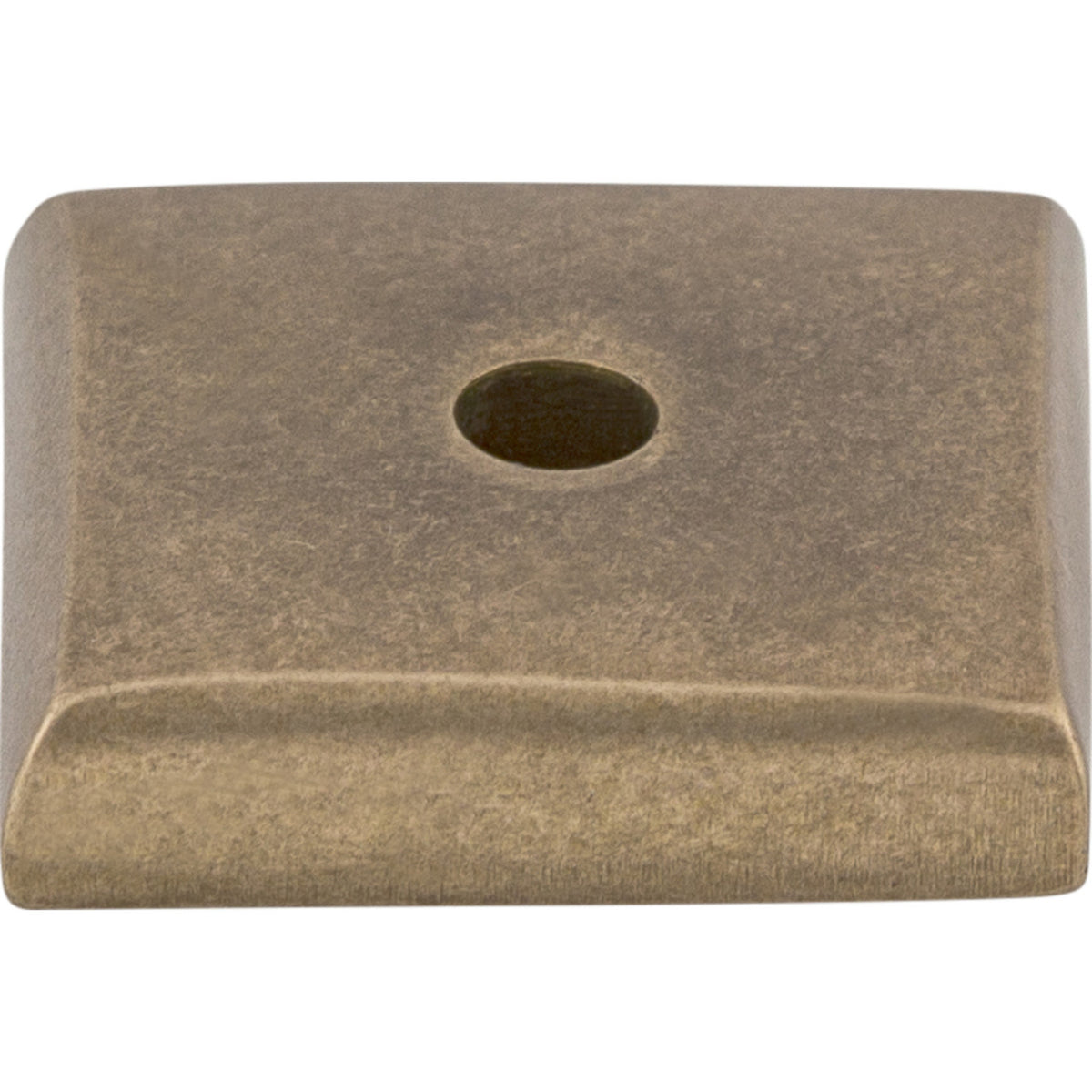 Top Knobs M1446: Aspen Square Backplate - Light Bronze