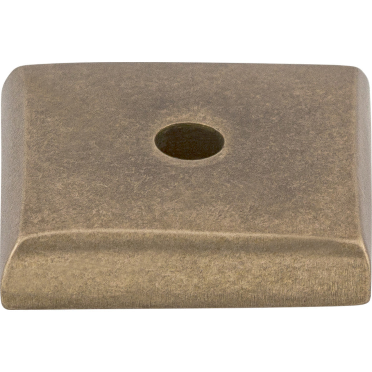 Top Knobs M1446: Aspen Square Backplate - Light Bronze
