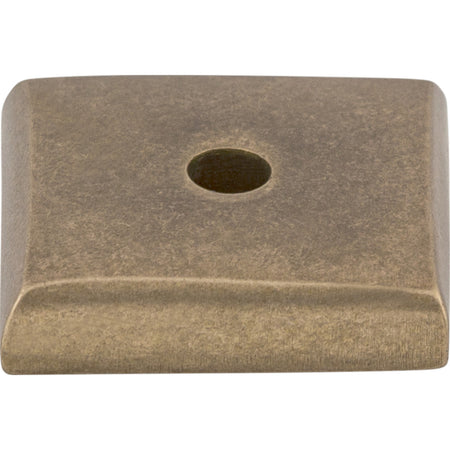 Top Knobs M1446: Aspen Square Backplate - Light Bronze