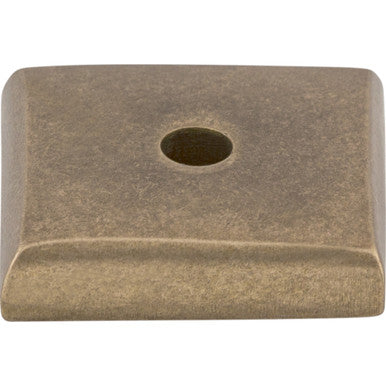 Top Knobs M1446: Aspen Square Backplate - Light Bronze