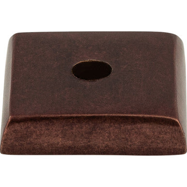 Top Knobs M1448: Aspen Square Backplate - Mahogany Bronze