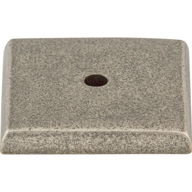 Top Knobs M1450: Aspen Square Backplate - Silicon Bronze Light