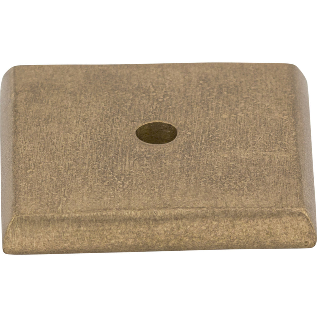 Top Knobs M1451: Aspen Square Backplate - Light Bronze