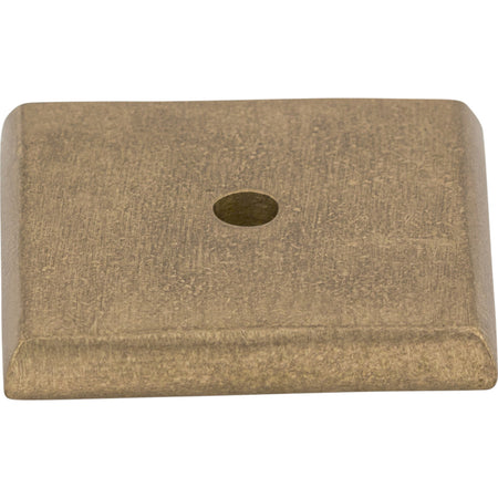 Top Knobs M1451: Aspen Square Backplate - Light Bronze
