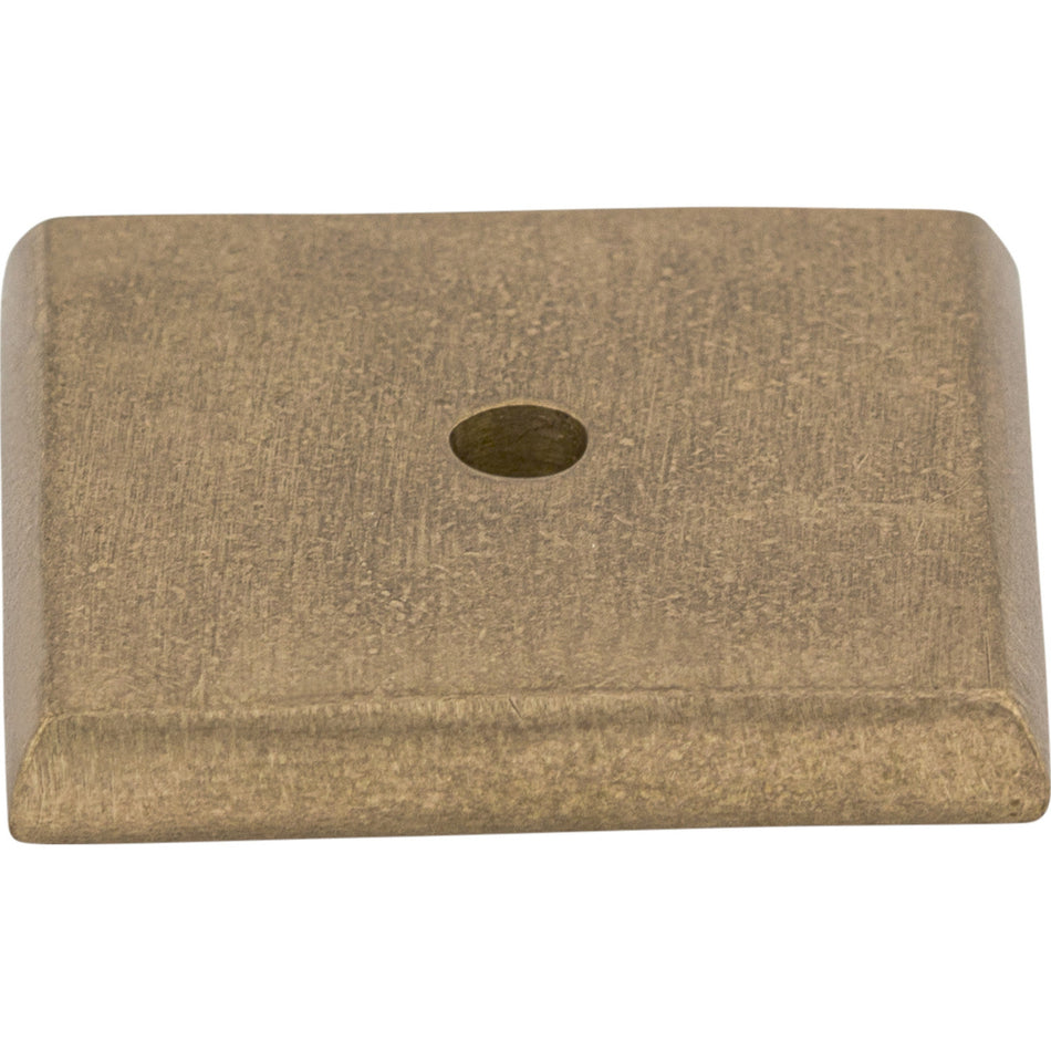 Top Knobs M1451: Aspen Square Backplate - Light Bronze