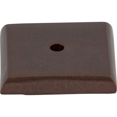 Top Knobs M1453: Aspen Square Backplate - Mahogany Bronze