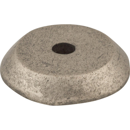 Top Knobs M1455: Aspen Square Backplate - Silicon Bronze Light