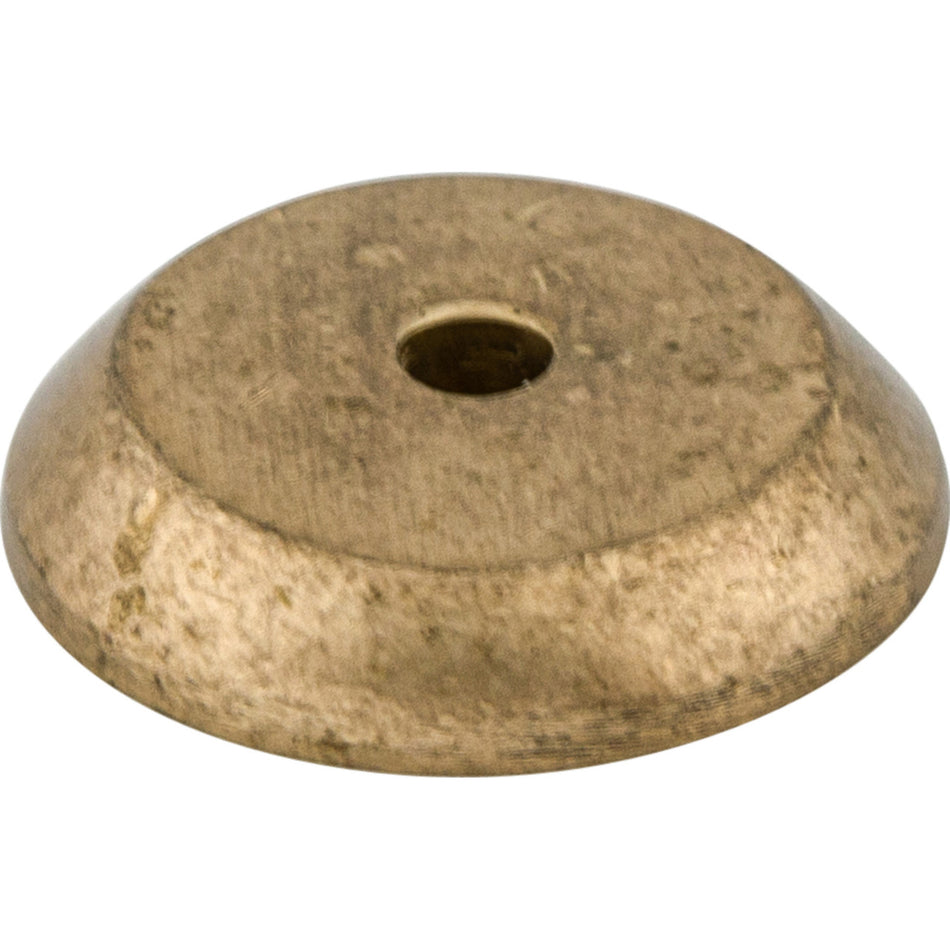 Top Knobs M1456: Aspen Round Backplate - Light Bronze