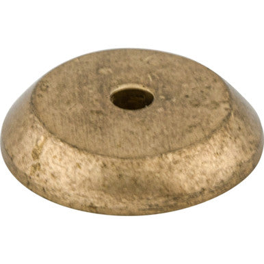 Top Knobs M1456: Aspen Round Backplate - Light Bronze