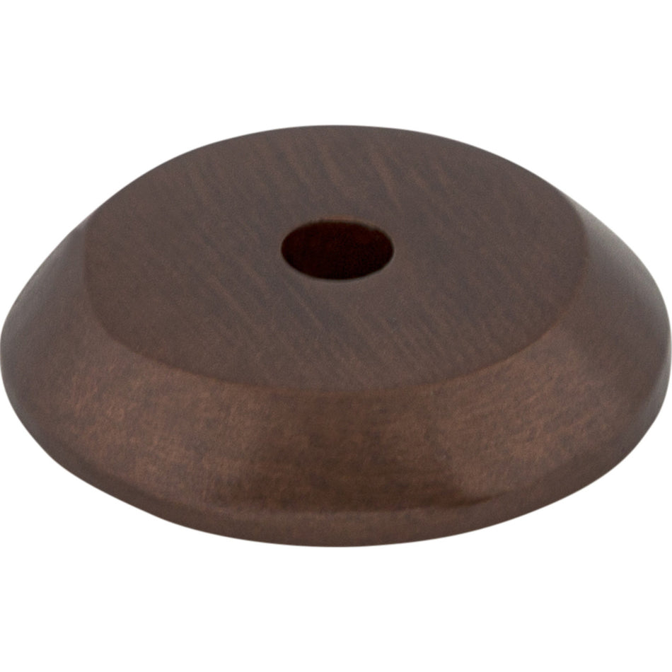 Top Knobs M1458: Aspen Round Backplate - Mahogany Bronze