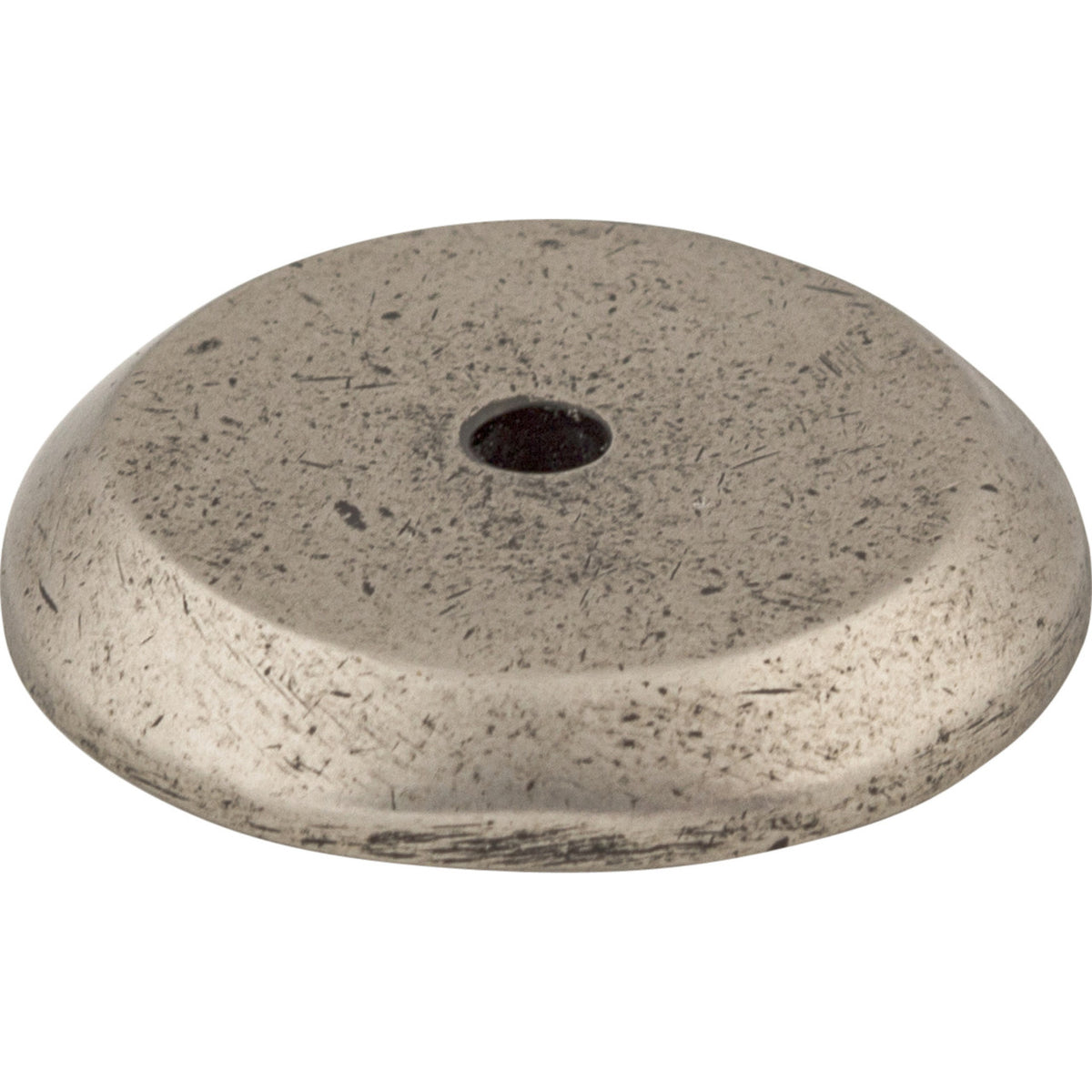 Top Knobs M1460: Aspen Round Backplate - Silicon Bronze Light