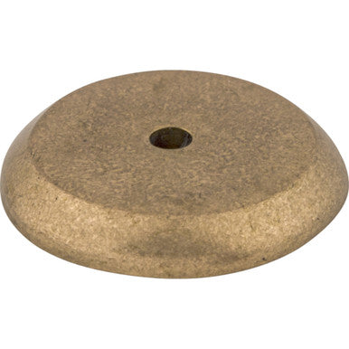 Top Knobs M1461: Aspen Round Backplate - Light Bronze