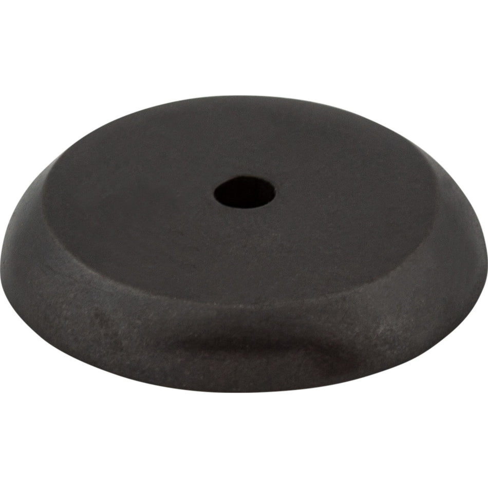 Top Knobs M1462: Aspen Round Backplate - Medium Bronze