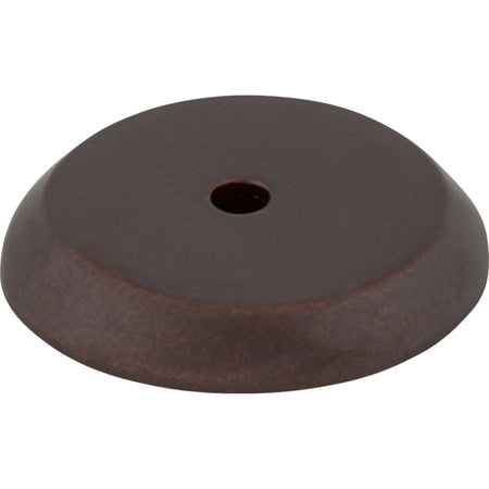 Top Knobs M1463: Aspen Round Backplate - Mahogany Bronze