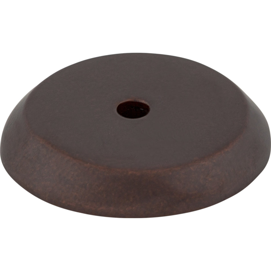 Top Knobs M1463: Aspen Round Backplate - Mahogany Bronze