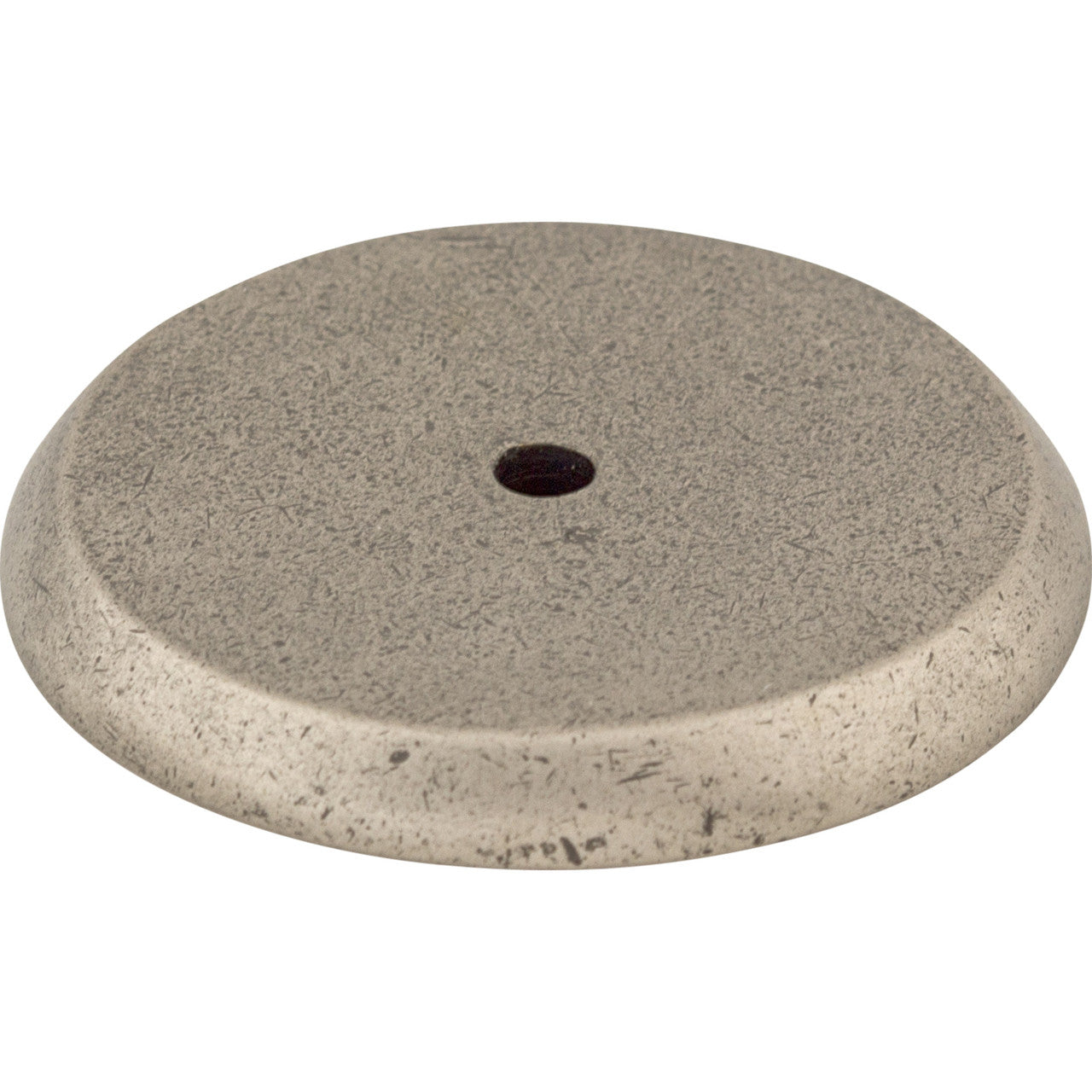 Top Knobs M1465: Aspen Round Backplate - Silicon Bronze Light