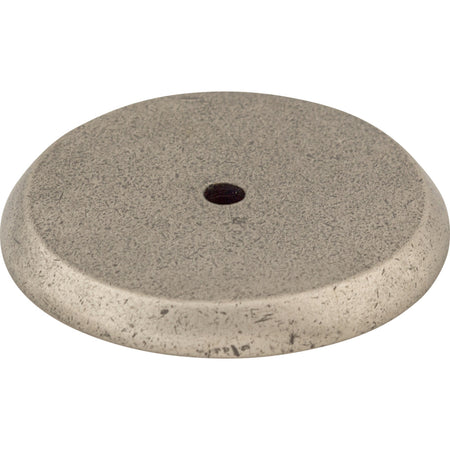 Top Knobs M1465: Aspen Round Backplate - Silicon Bronze Light