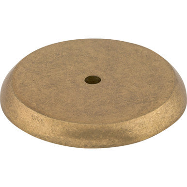 Top Knobs M1466: Aspen Round Backplate - Light Bronze
