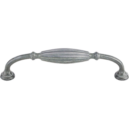 Top Knobs M147: 5-1/16" cc Tuscany D-Handle Cabinet Pull - Pewter Light