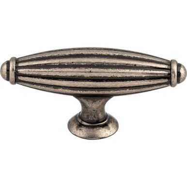 Top Knobs M148: 2-5/8" Tuscany T-Bar Cabinet Knob - Pewter Antique