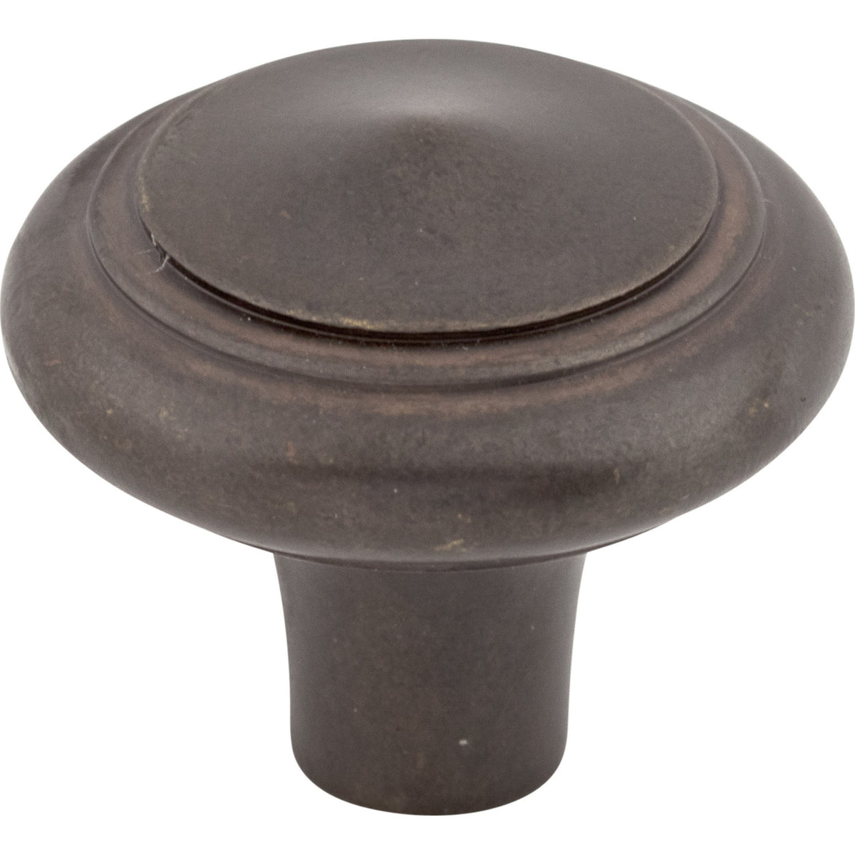 Top Knobs M1492: 1-5/8" Aspen Round Peak Cabinet Knob - Medium Bronze