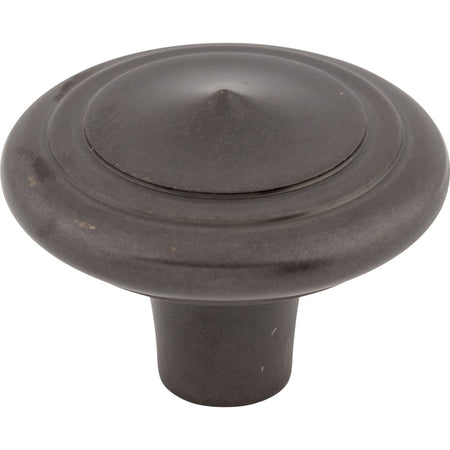 Top Knobs M1497: 2" Aspen Round Peak Cabinet Knob - Medium Bronze