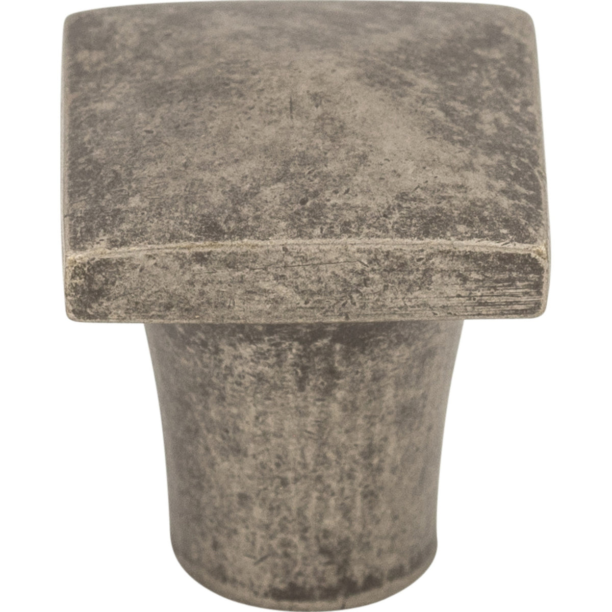 Top Knobs M1505: 3/4" Aspen Square Cabinet Knob - Silicon Bronze Light