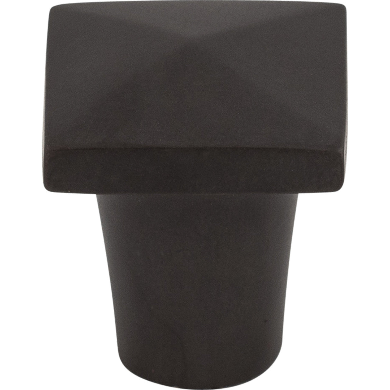 Top Knobs M1507: 3/4" Aspen Square Cabinet Knob - Medium Bronze