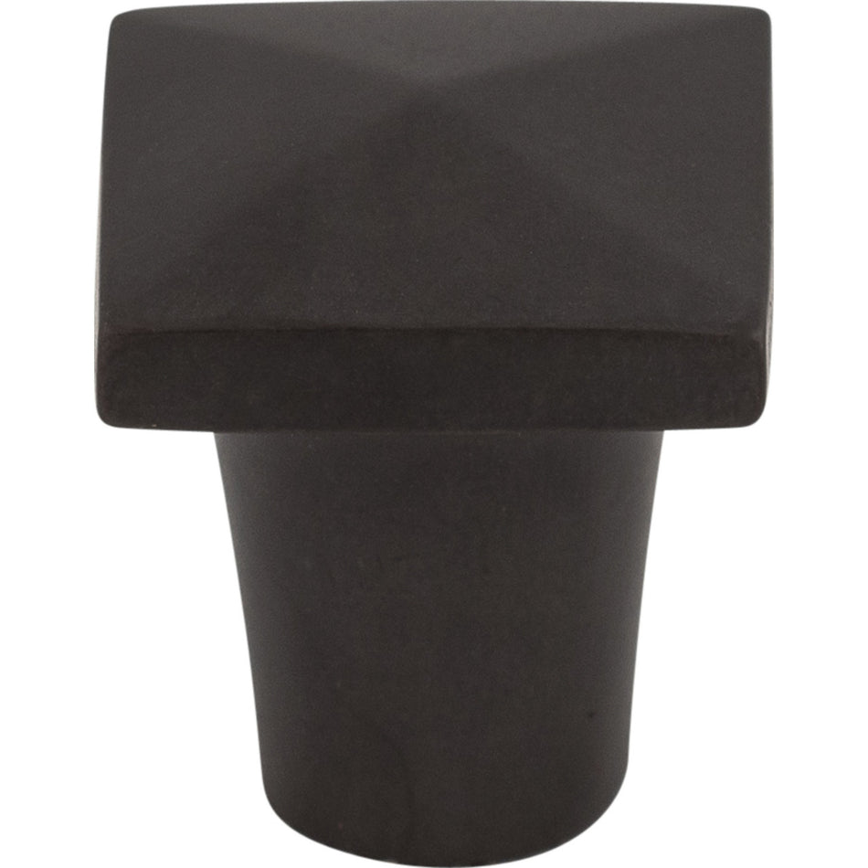 Top Knobs M1507: 3/4" Aspen Square Cabinet Knob - Medium Bronze
