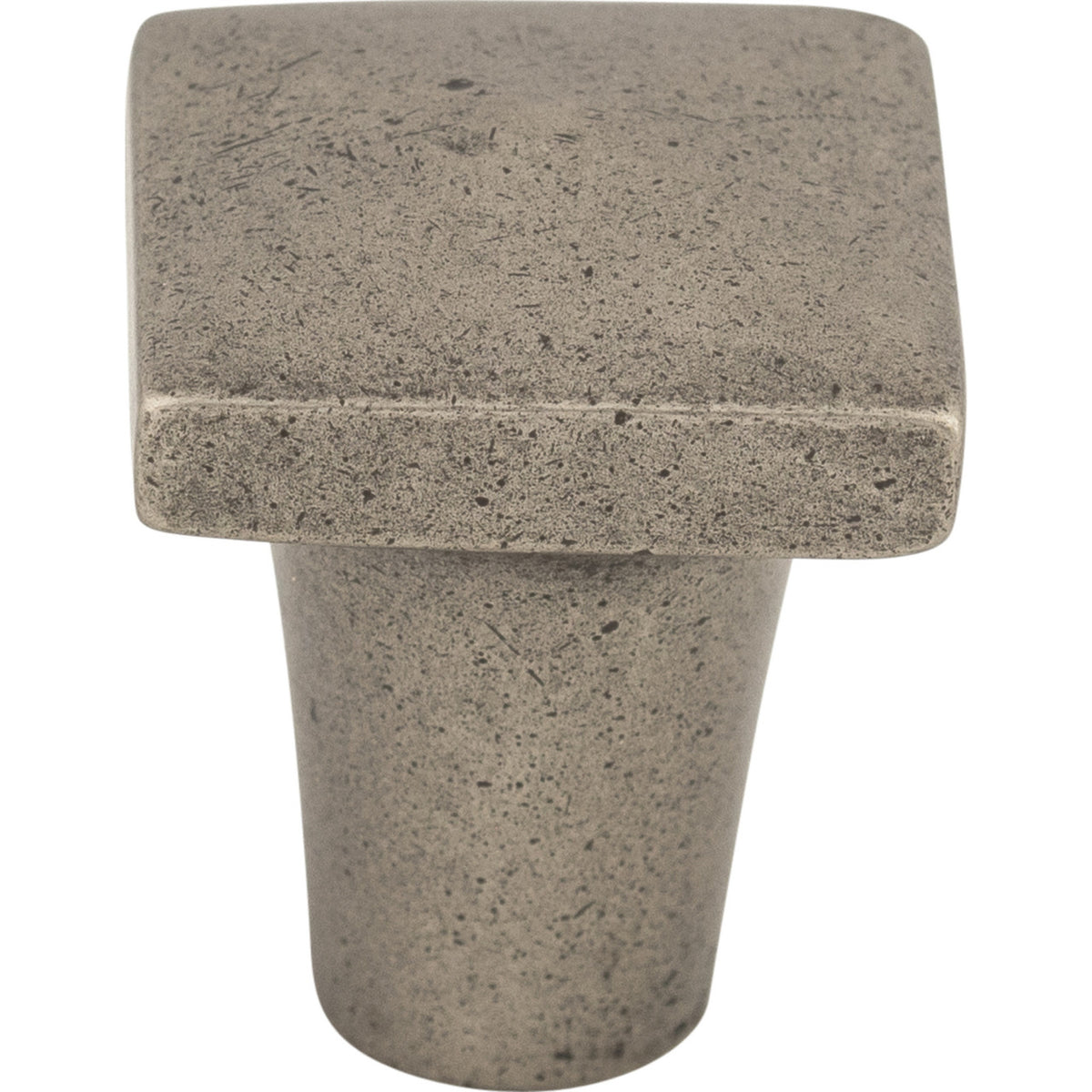 Top Knobs M1510: 7/8" Aspen Square Cabinet Knob - Silicon Bronze Light